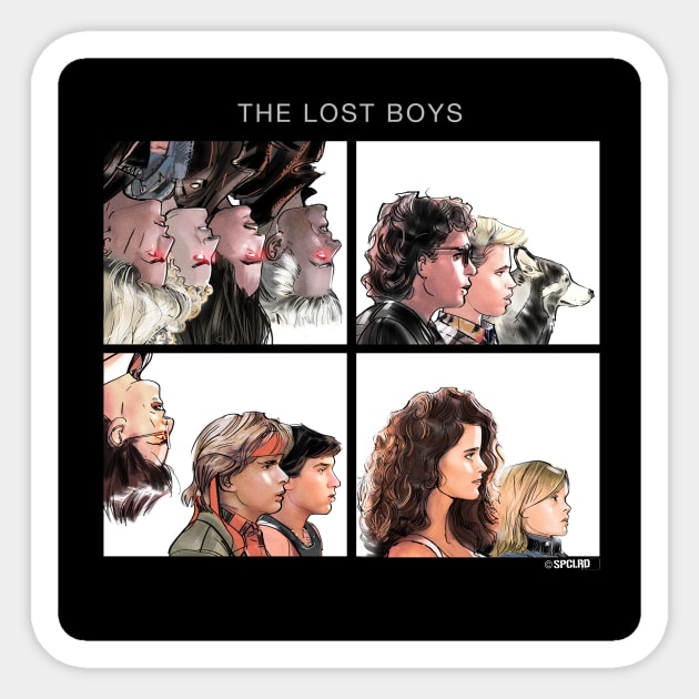 The Lost Boys Sticker by spacelord